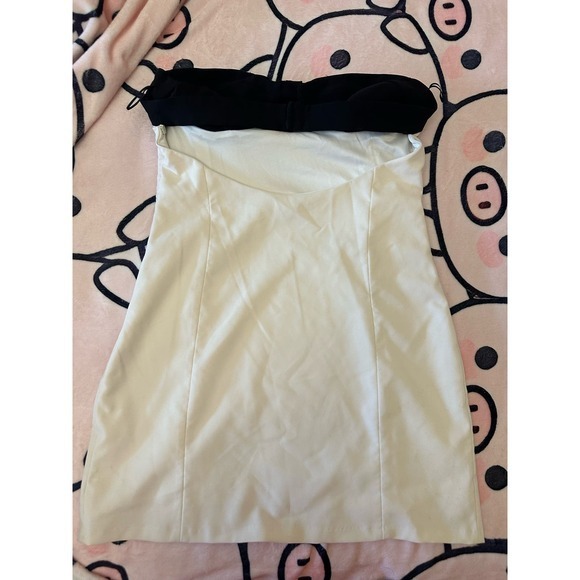 ZARA Short Dress With Tie Detail Bow‎ Size Large 7887/707 Blogger Favorite - Picture 7 of 14